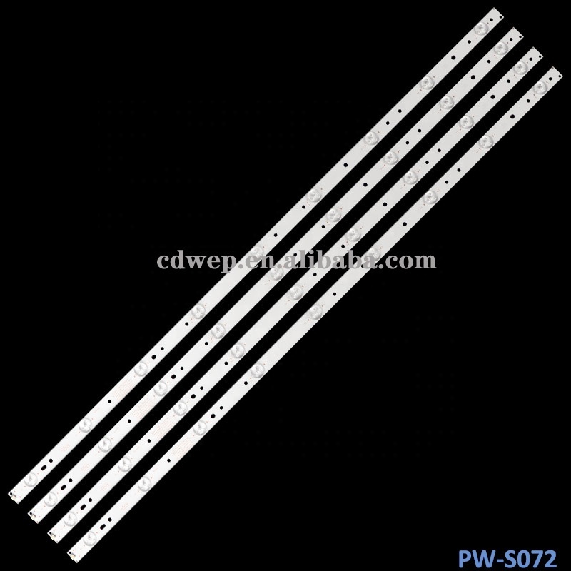 PW-S072 LB-F3528-GJ40X-9S4P-B   use for KDL-40R350B KDL-40R380D  Led TV 9lamps  Led light strips led TV Backlight strips