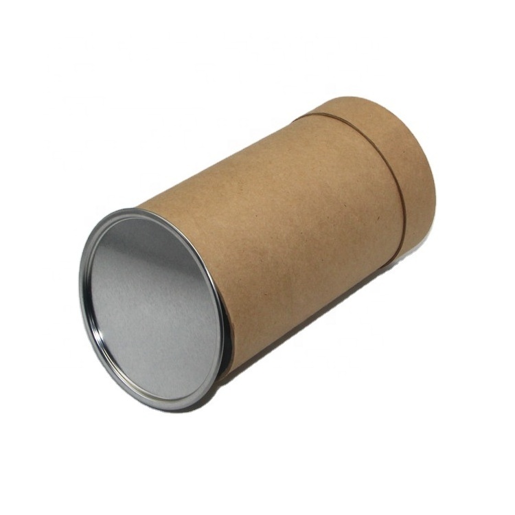 Biodegradable Food Grade Tea Canister Paper Tube Round Cans for Tea Bag Coffee Powder Package