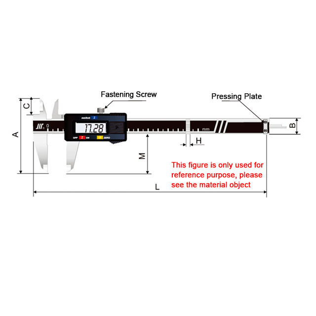 Caliper Electronic Digital Super Screen Digital Caliper Gauge Vernier Caliper Electronic Digital