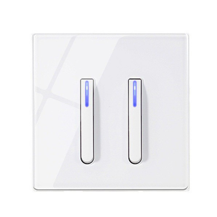 XUGUANG New Design 250V 10A 1/2/3/4 Gang UK/EU Standard Push Button Wall Switches And Sockets Light Electric Switches for home