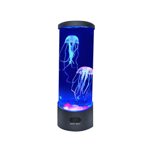 XUGUANG high-quality Led Jellyfish Tank Night Light Color Changing Table Lamp Aquarium Electric Mood Lava Lamp night lights