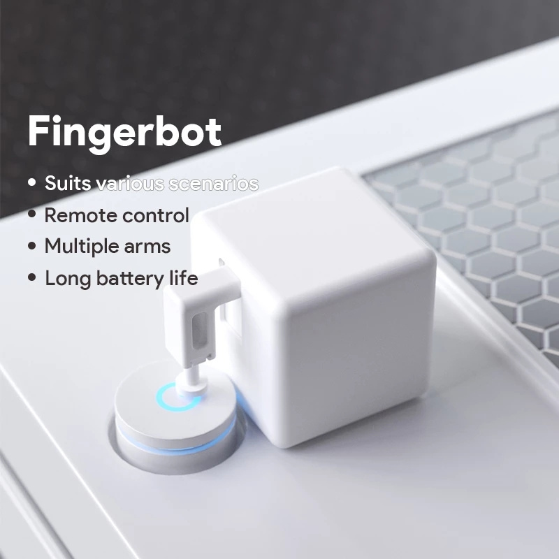 XUGUANG High Quality Smart Finger robot Tuya Switch Bot Blue tooth Button Pusher Smart Life for light, fan, coffee maker