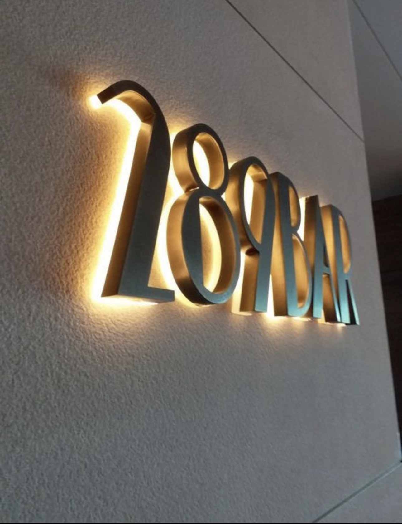 Modern House Number Sign Metal Light Up House Light Letters Led Backlit Door Number 3D Address Number Plate