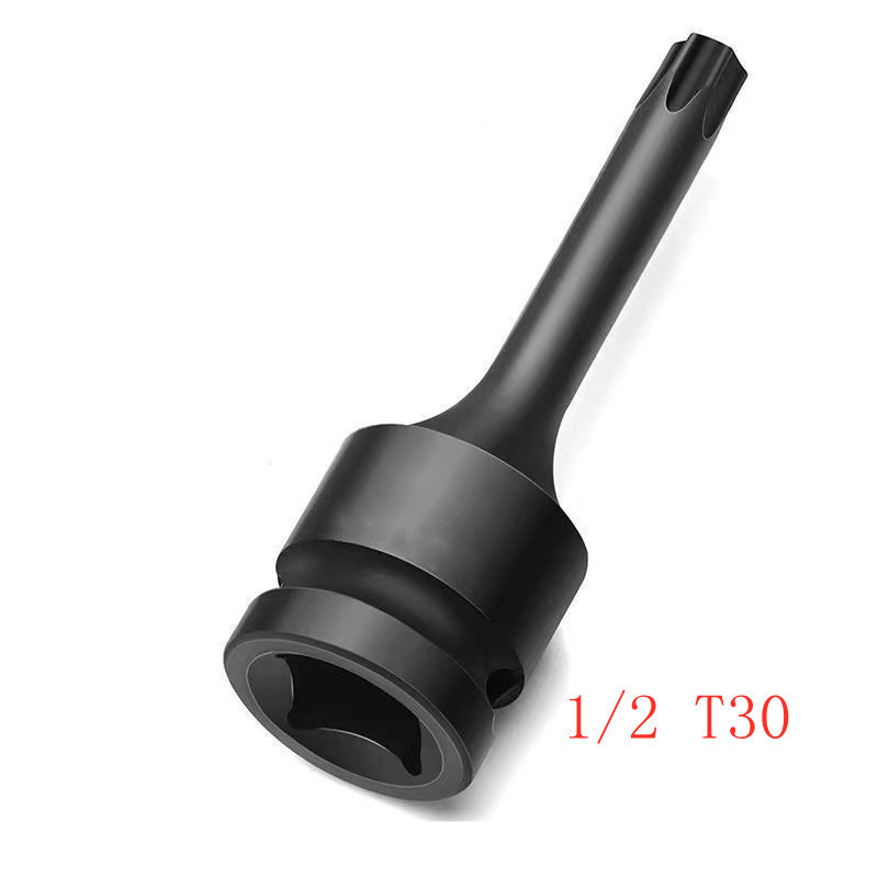 1/2 inch Driver Torx Bit Air tools Impact socket set auto car repair tools Pneumatic sleeve Electric wrench socket T30-T50