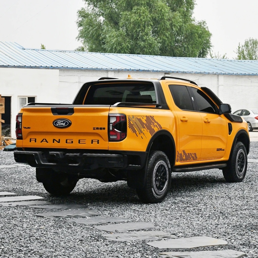 High Displacement 2023 jiang ling Ford Ranger 1st Edition Diesel 2.3T Pickup 8at 258hp 4x4 awd off-road version pickup trucks