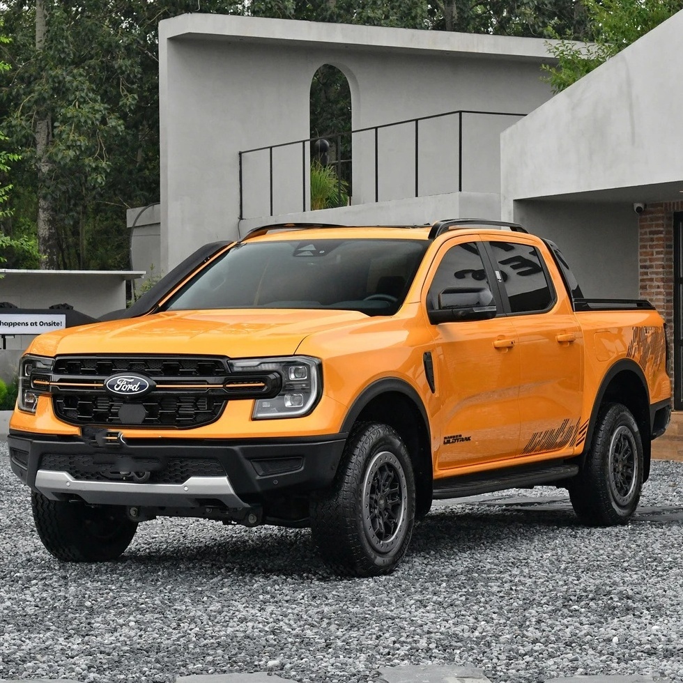 High Displacement 2023 jiang ling Ford Ranger 1st Edition Diesel 2.3T Pickup 8at 258hp 4x4 awd off-road version pickup trucks