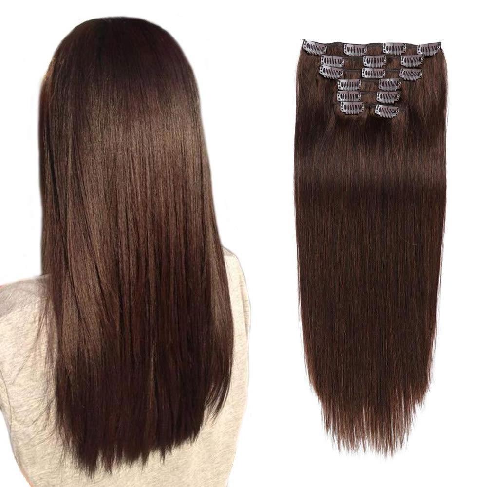 100% Human Hair Extension Clip In Remy Seamless Hair Clip Ins Extensions Wholesale Clip In Hair Extension