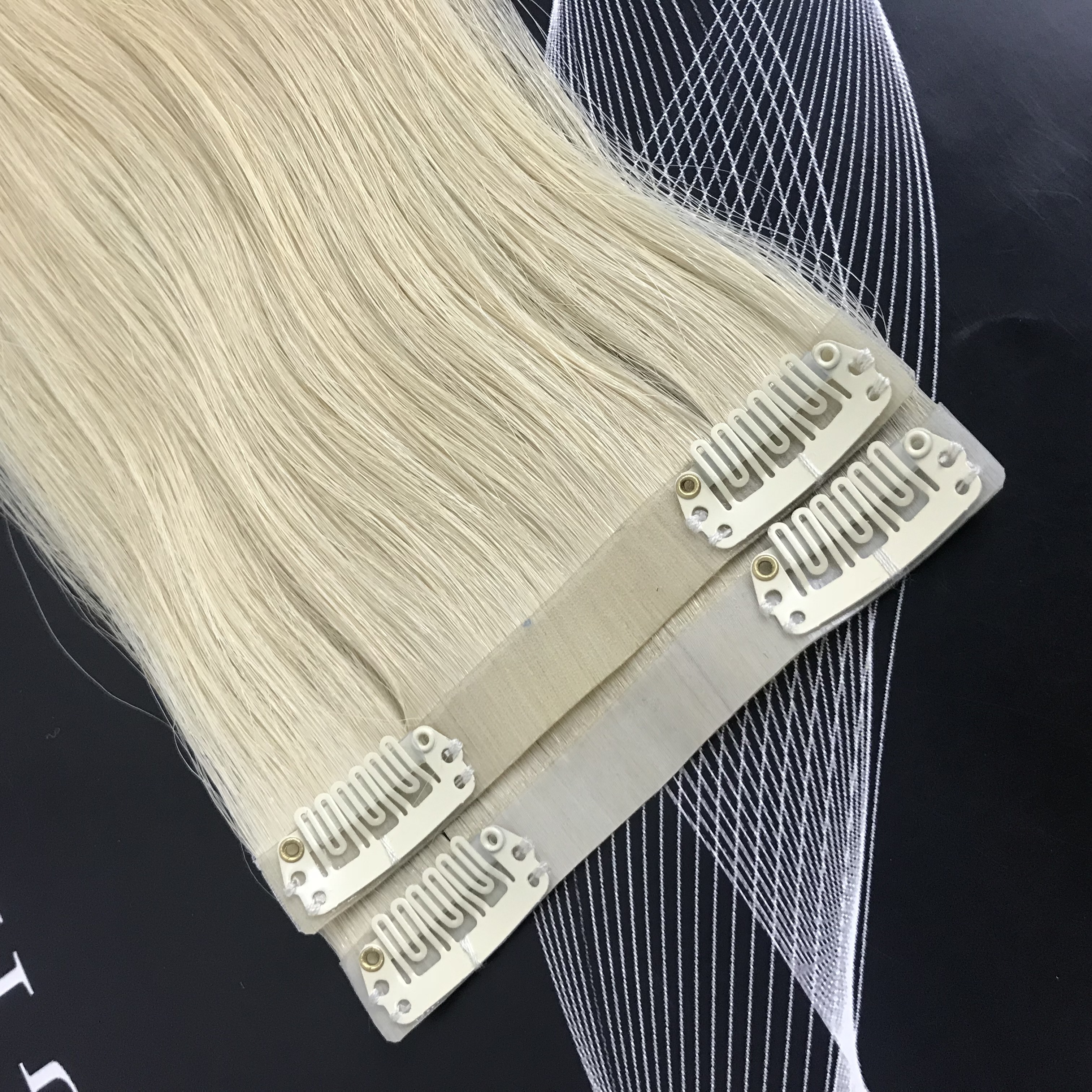 100% Human Hair Extension Clip In Remy Seamless Hair Clip Ins Extensions Wholesale Clip In Hair Extension