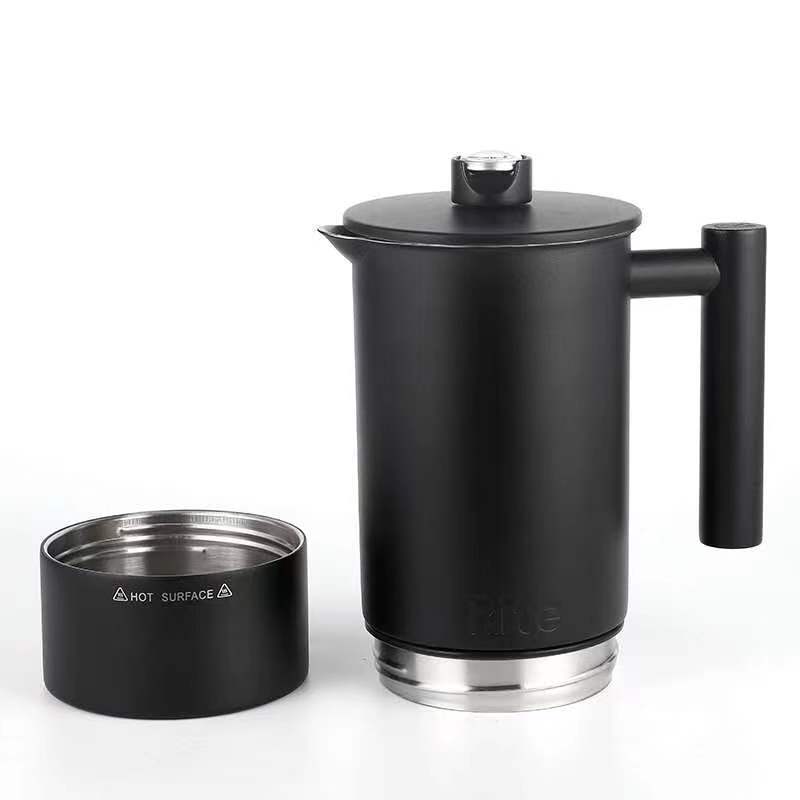 YIHAI Stainless steel kettle Hand washed kettle  intelligent thermostatic coffee water kettle With thermometer and for home