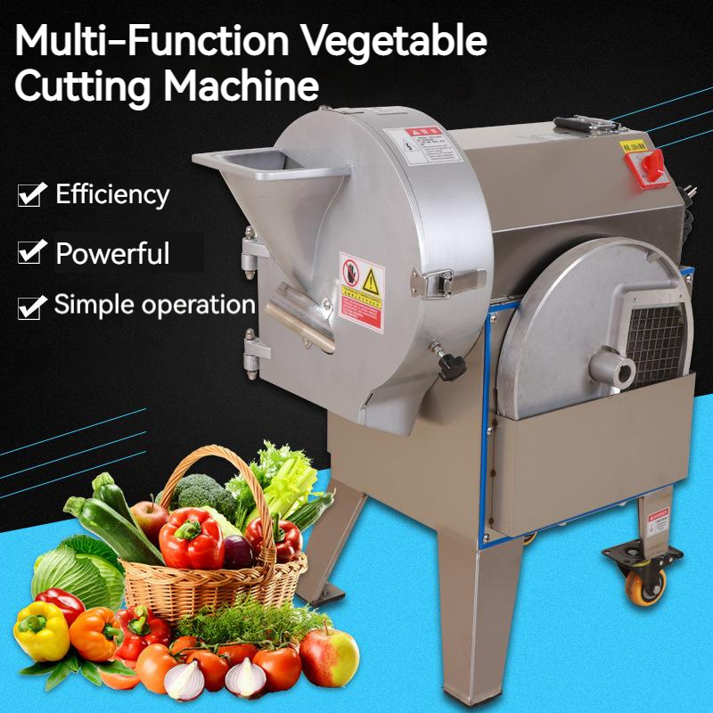 Yihai Commercial Vegetable Slicer Multi-function Vegetable Fruit Slicer Fully Automatic Slicing & Shredding Machine for Kitchen