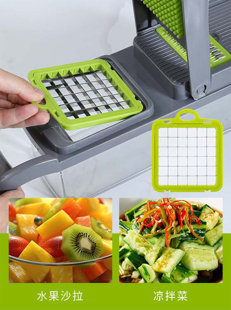 YIHAI NEW Fruit Slicer Manual Cutter for household Carrot Grater Potato Slicer Drum Grater Vegetable Chopper for Kitchen cooking