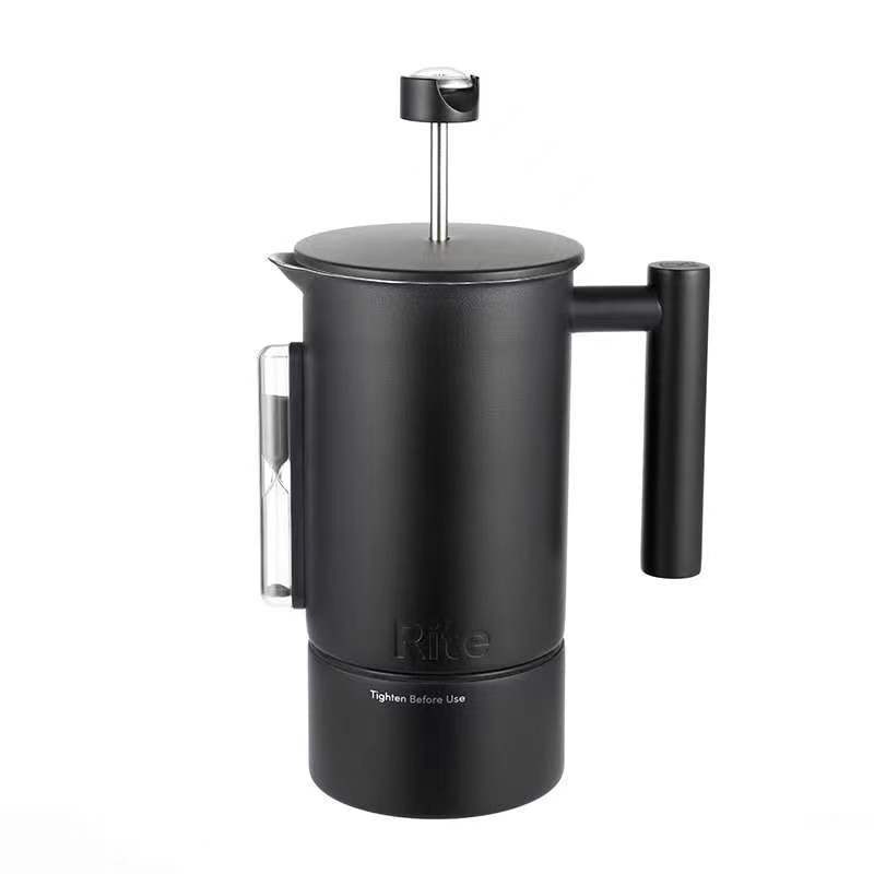 YIHAI 304 Stainless steel kettle Hand washed kettle  intelligent thermostatic coffee water kettle With thermometer and hourglass