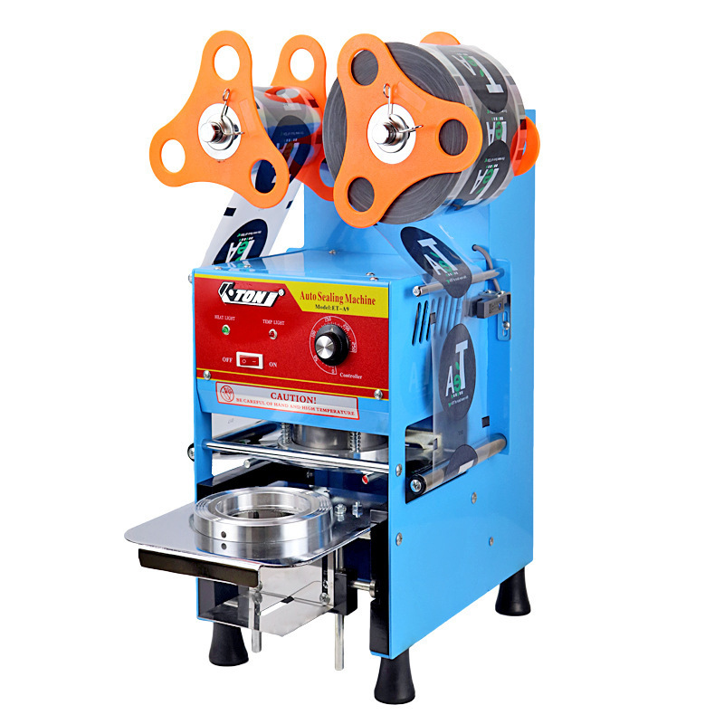 YiHai Widely Used plastic cup seal machine Manual Bubble Tea Cup Sealing Machine and Cup Sealer for Juice Milk Bobo Tea