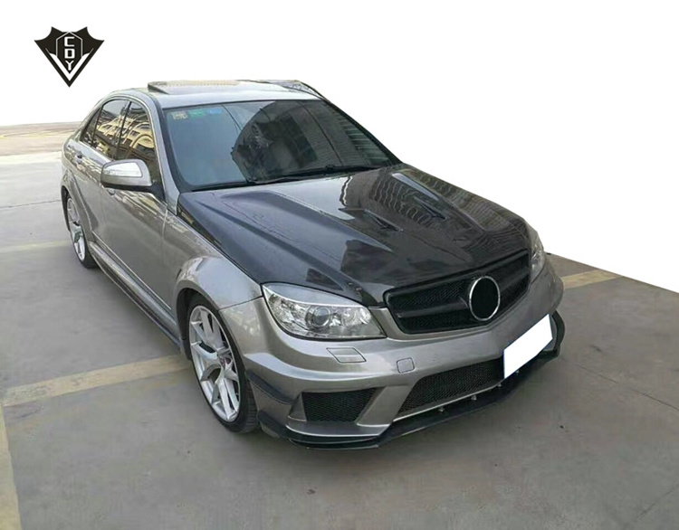 Mercede C class w204 body kit 2008-2010 bs style wide body kit