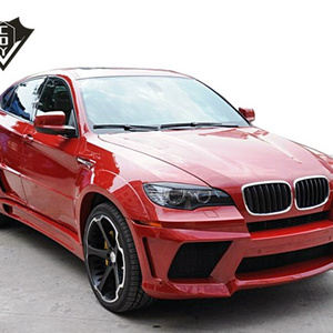 for BMW X6 E71 body kit la wide body kit fiber glass bumper kit for e71 2008