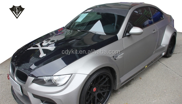 For bmw 2008-2013 E93 E92 wide body kit VORS FRP body kit for E92