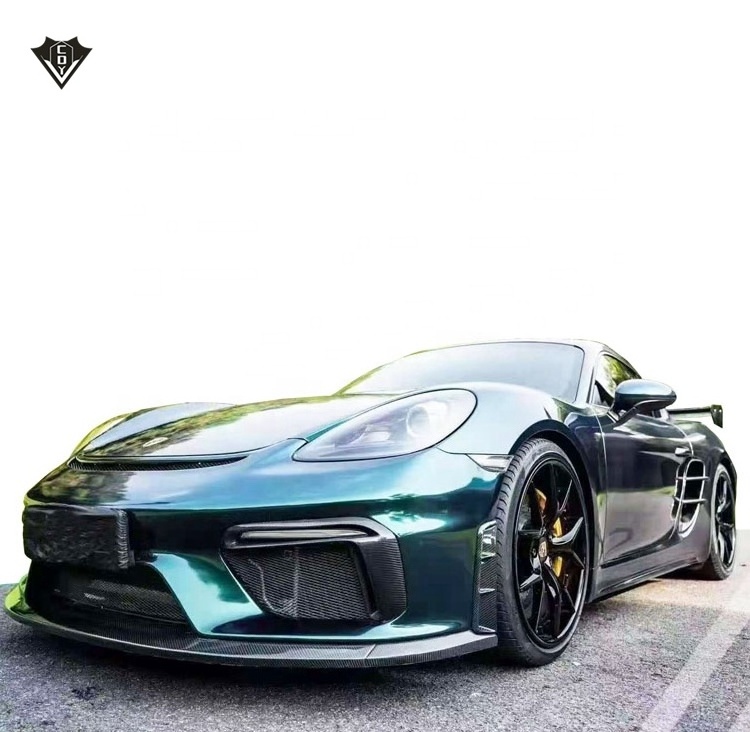 For Porsche 718 cayman GT4 style car bumpers boxster 718 body kits