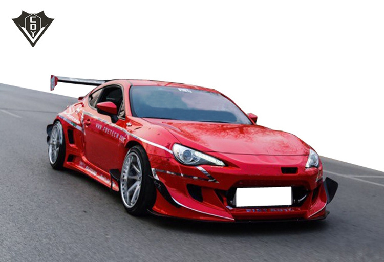 For toyota GT86 body kit wide body kits v3 rocket bunny style for GT86