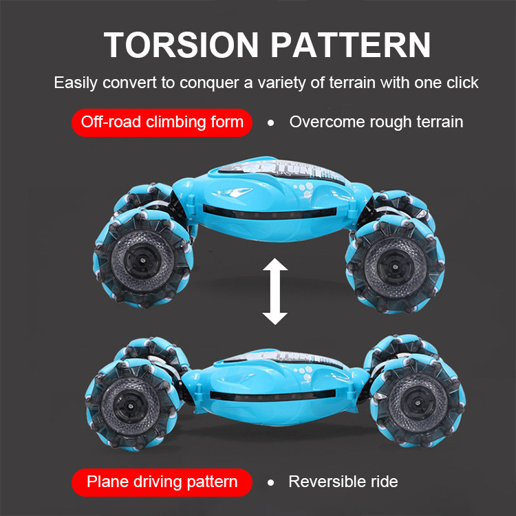 Hot Selling Gesture Control Four Wheel 360 Degree Rotation 3.7V Remote Control New Electric Rc Car Toys For Kids