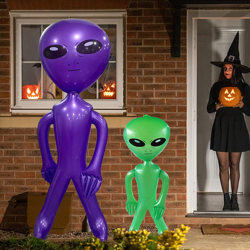 Customized PVC Inflatable Alien Toy For Halloween And Party Decoration Inflatable ET Toy Inflatable Alien Toy