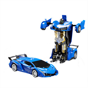 Robot Rc Cars Coche Teledirigido Robot with Music  Sensing Hand Gesture Deformation Vehicles Remoto Control Transformador Car