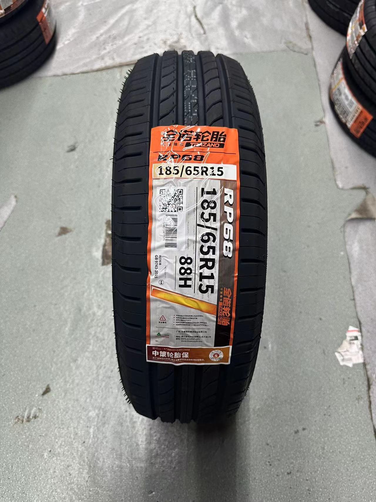 passenger car tires made in China Trazano tyre 165 70R13 205/55R16 195/55r15 215/70R15 215/50R17 225/40R19 275/55R20RP68