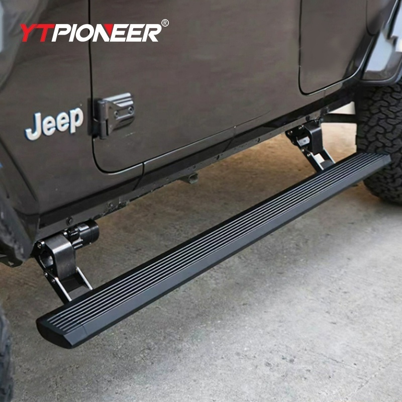 Easy Install Car Accessories Electric Side Step Running Board For Jeep Wrangler JK Two Doors Parts 2011-2017