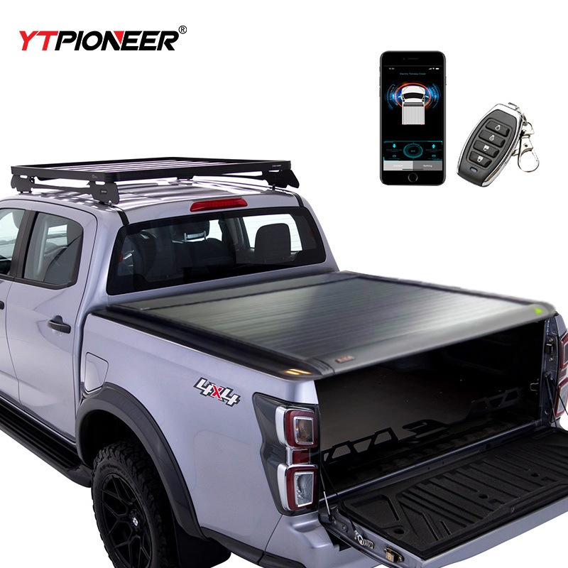 YTPIONEER Ultimate Utility Off Road Modification Accessories Bed Roller Shutter Electric Tonneau cover For Ford 150 5.8FT