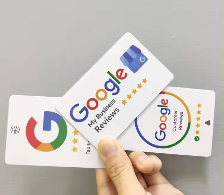 Custom Nfc Google Business Review Card Programmable Nfc Tap Cards Google Review For Social Media Card