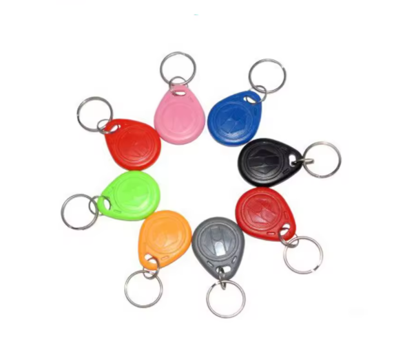 Factory Price Blue Red Color 125khz Rfid T5577 Door Access Latest Custom Rfid Key Fob