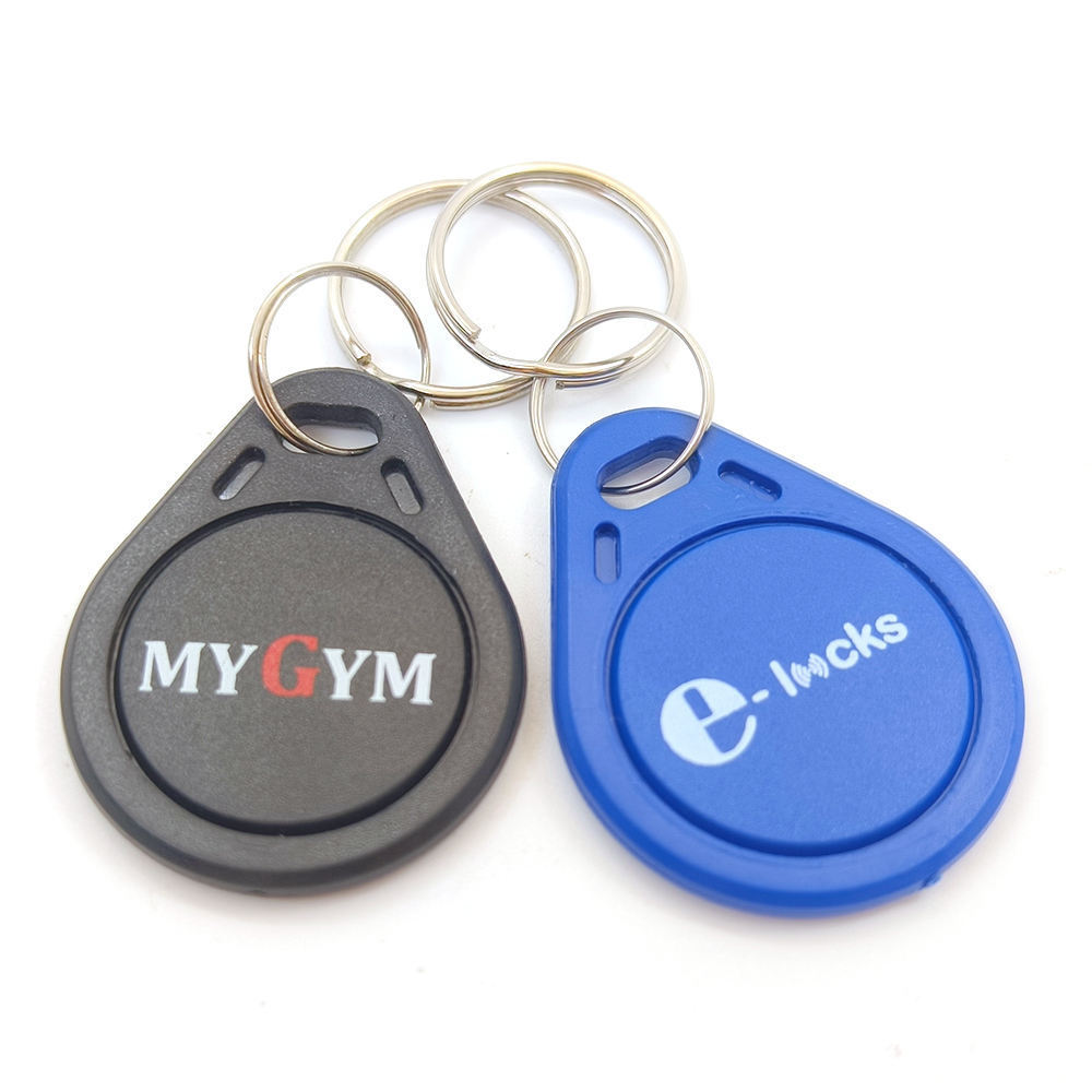 Rfid Keychain Waterproof Programmable Proximity Keyfob Abs Security Door Card