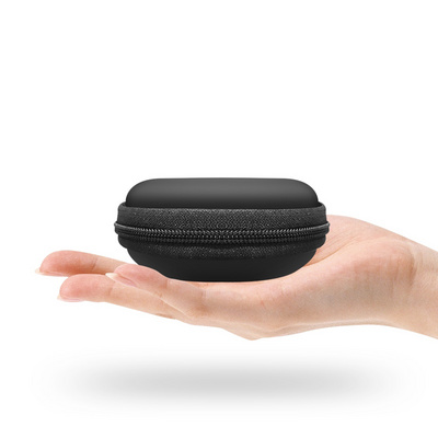 EVA Earphone Case Round Pocket Earbud Travel Carrying Case Smartphone Headset Storage Bags Hard EVA Headphone Box