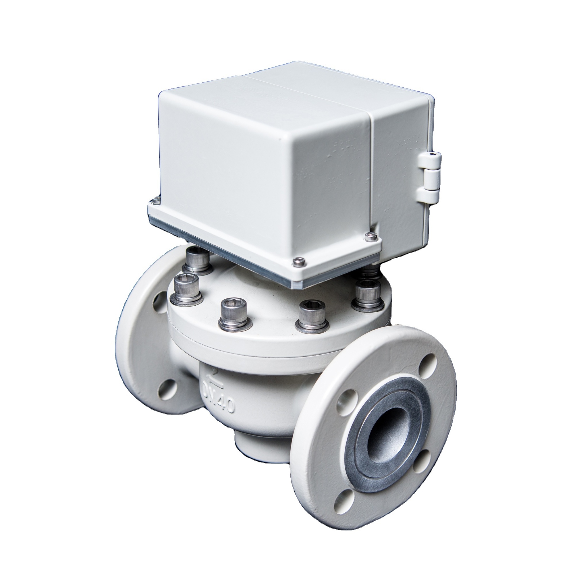 DN40 Remote control Motor Pipeline Gas Stop Valve for Controlling the Gas with Low Pressure Drop and Fast close