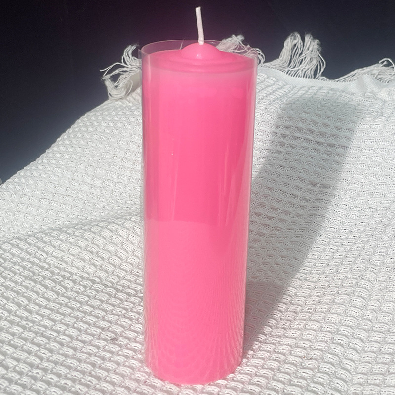 Wholesale 5cm*16cm Household Manual Emergency Candles Multi Colors Smokeless Long Pole Large Cylindrical Lighting Candles