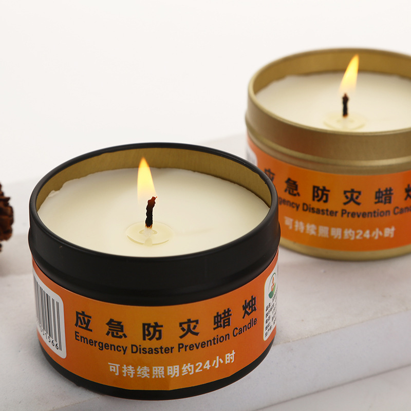 Smokeless Custom Emergency Disaster Prevention Candle Household  Tasteless Power Outage Backup Lighting Fire Windproof Candle