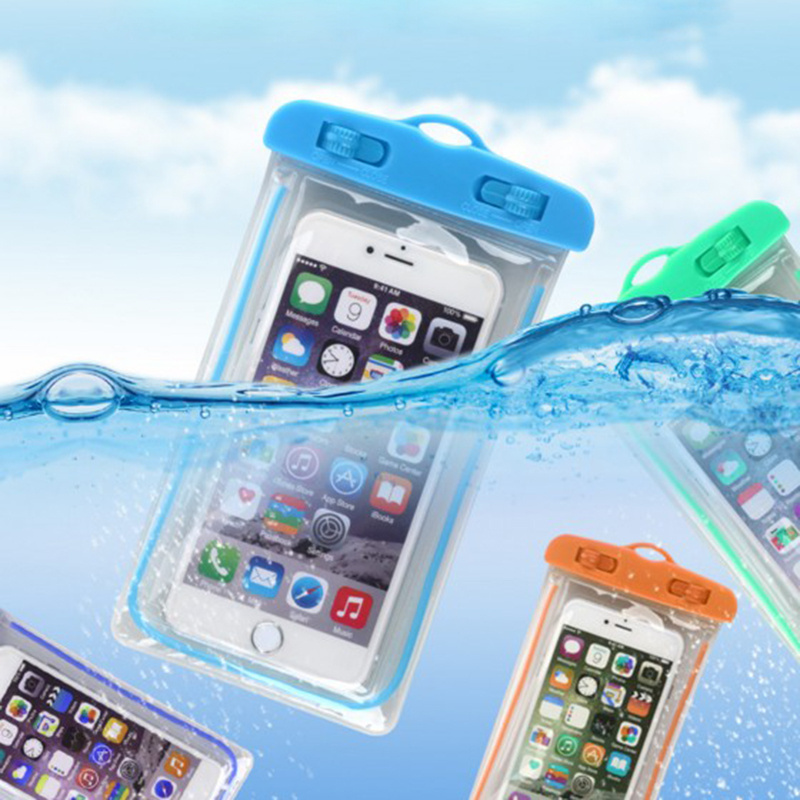 Waterproof Cell Phone Holster Custom Cellphone Pouch Outdoor Mobile Phone Fundas Plastic Swim Travel Dry Bag