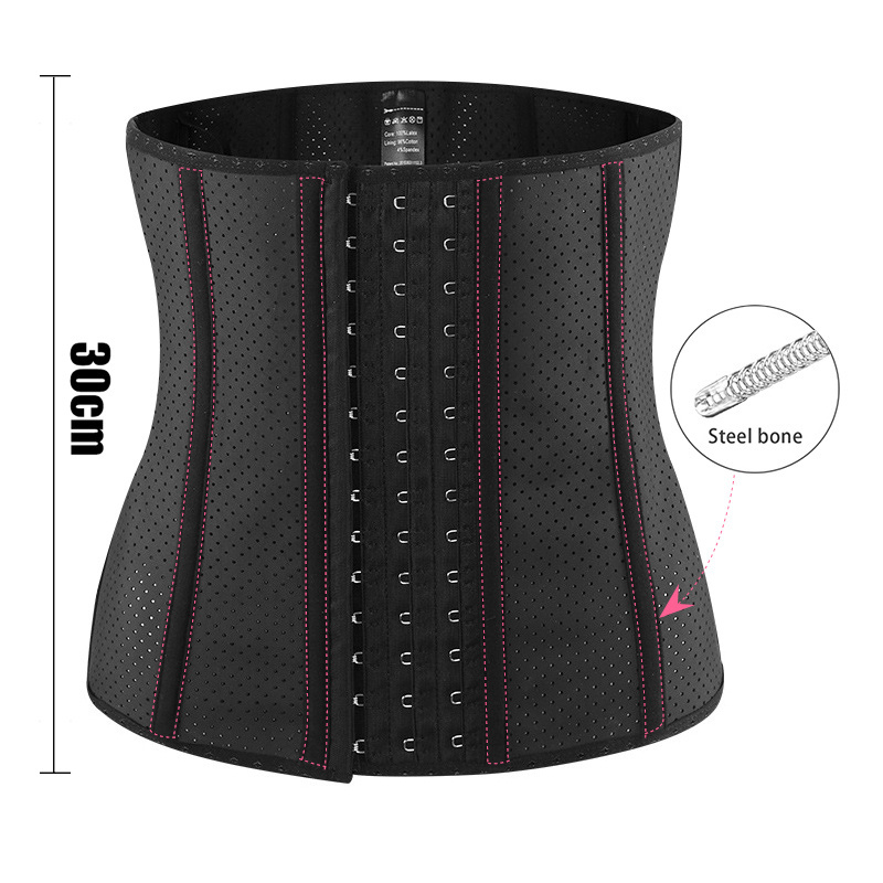 Factory De Tight Body Shapers Women Sexy Colombian Latex Waist Trainer 9 Steel Boned Corset