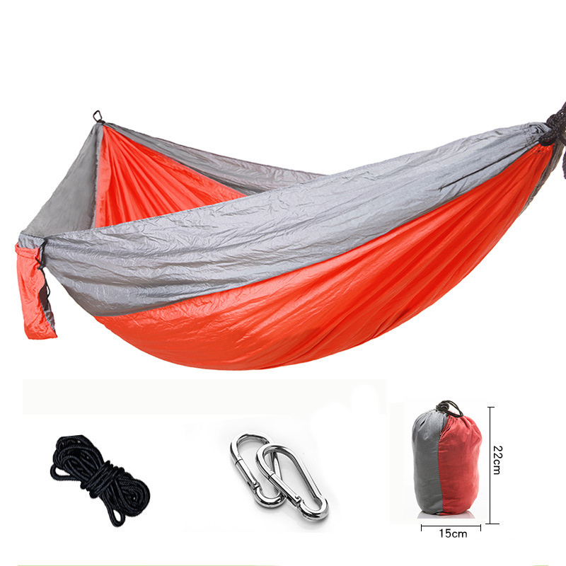 Outdoor travel swing hammock tarp strap kits outdoor camping hammock tree straps fold hammock