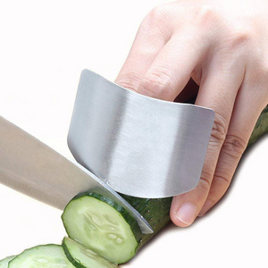 kitchen Gadgets Stainless Steel Knife Shields Guards   Finger Protector Guard for fruit vegetable cutting