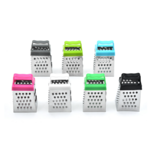 Kitchen Gadgets 2022 Mini 4 Sides Multifunction Stainless Steel Cheese Lemon Garlic Mini Grater