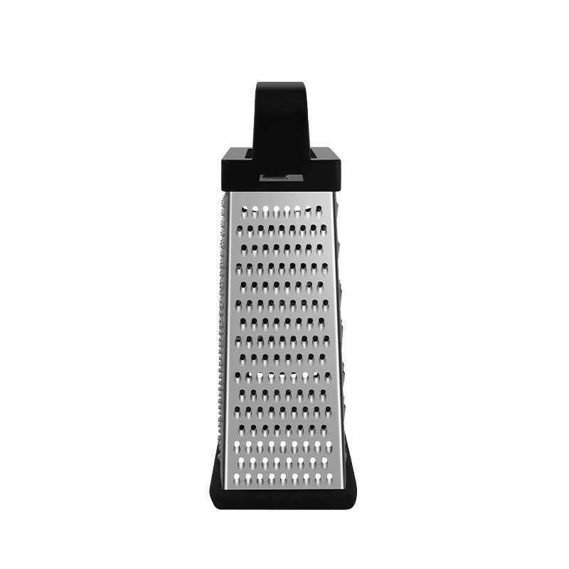 Multi-functional Stainless Steel 4-Side Food Grater Manual Kitchen Vegetable Cheese Box Grater