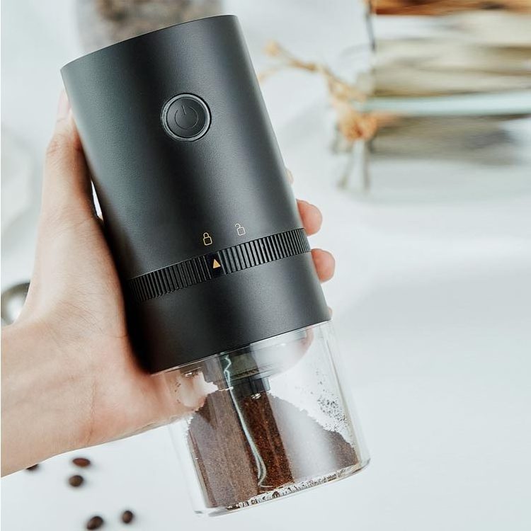 Small mini home kitchen spices coffee beans grinding mill USB rechargeable portable electric coffee grinder