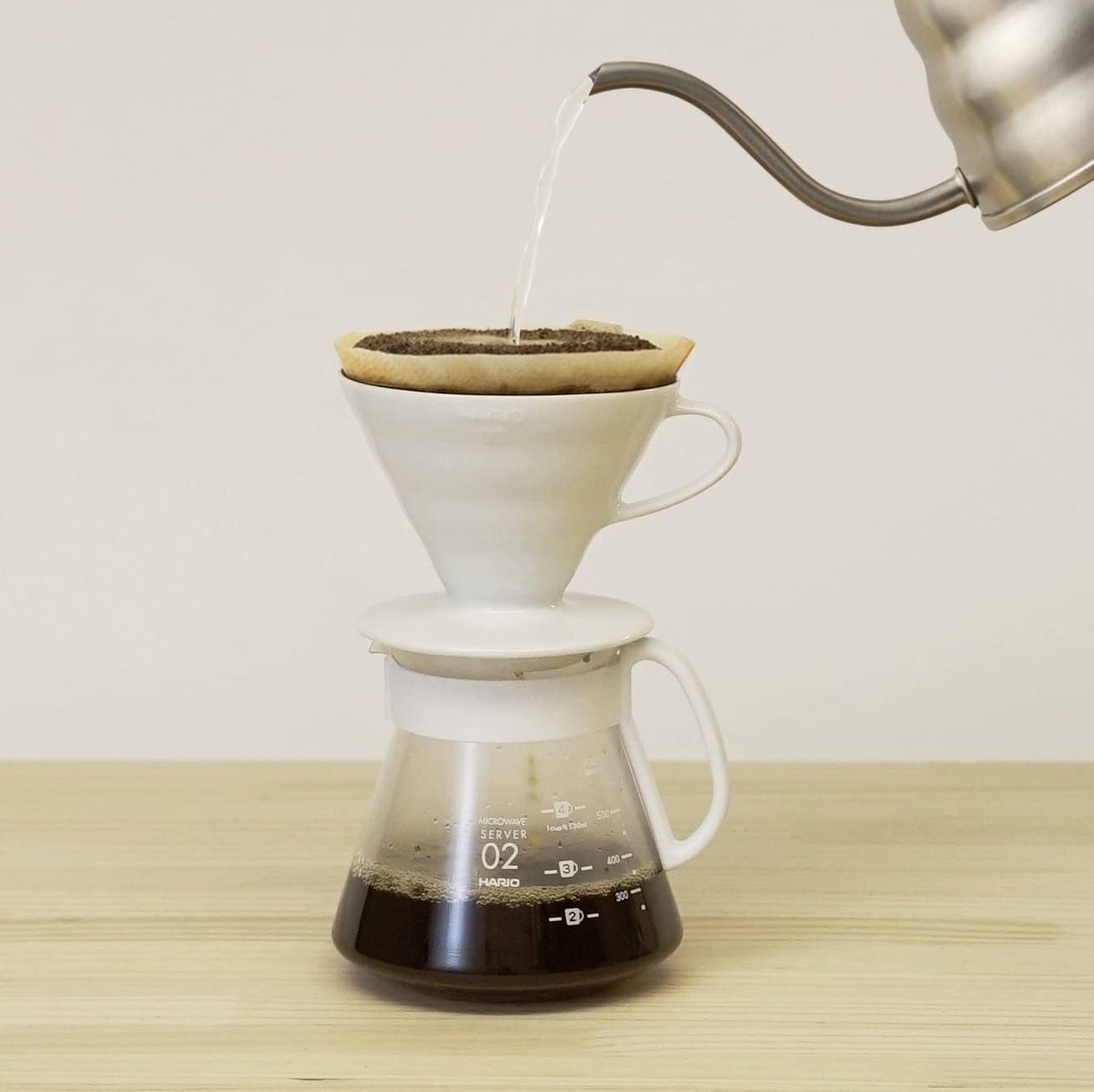 Glass coffee server 300ml 500ml 700ml Pour Over coffee maker Glass Coffee Pot for Hand Dripper thermo server