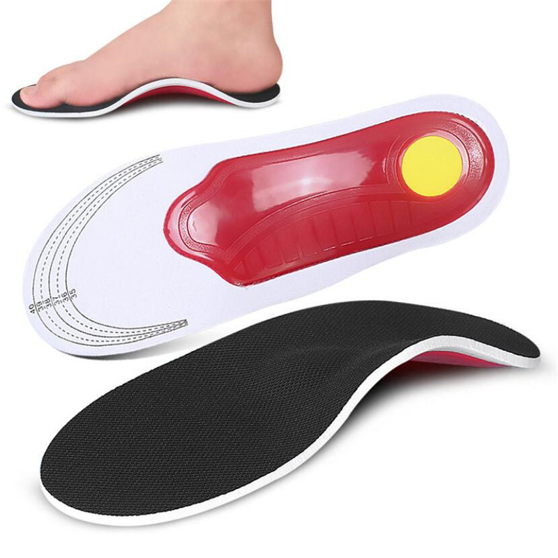 2PCS New Premium Orthotic Gel High Arch Support Insoles Gel Pad 3D Arch Support Flat Feet Women Men orthopedic Foot pain Unisex