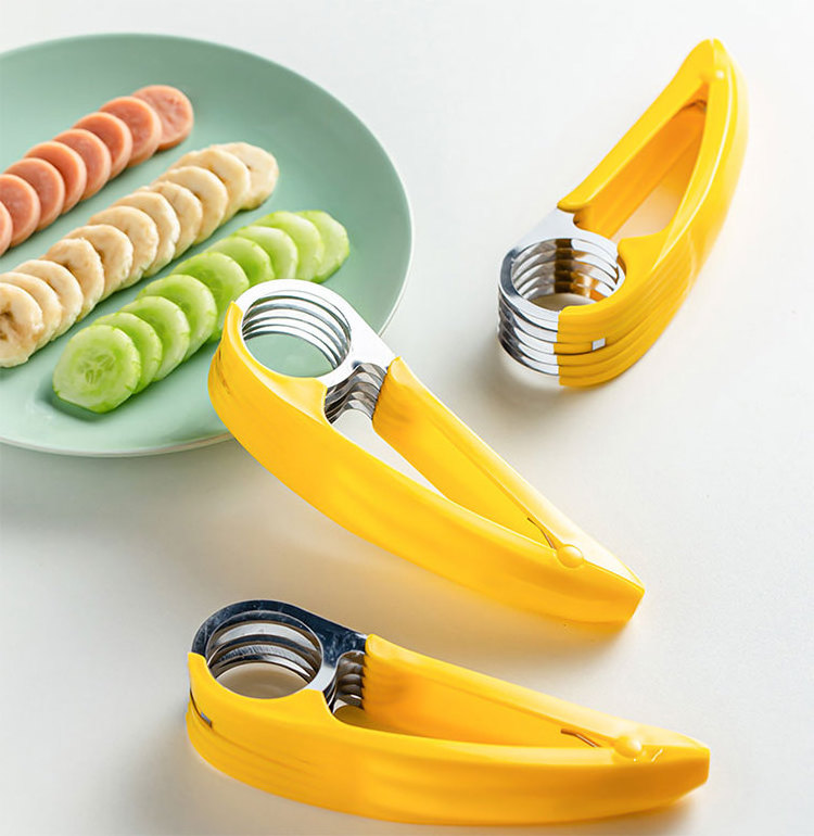 Fruit Cutter Banana Slicer Cut Sausage Multi Slicer Salad Ham Garlic Slices Kitchen Gadgets and Accessories Vegetable Fruit Tool