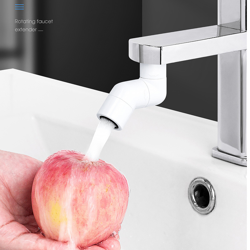 Kitchen Faucet 720 Rotatable Extender Water Saving Tap Nozzle Adapter Universal Splash Filter Spray Bathroom Sink Accessories