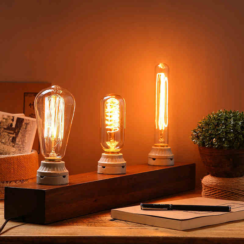 Dimmable E27 Retro Edison Light Bulb AC 110V 220V 40W Vintage Edison bulb Incandescent Bulbs Edison Lamp