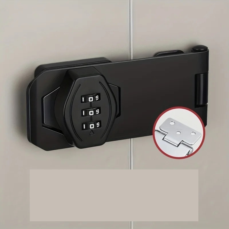 Stainless Steel Door Hinges Combination Lock Zinc Alloy Password Drawer Locks Mechanical Dial Cabinet Security Cam Lock