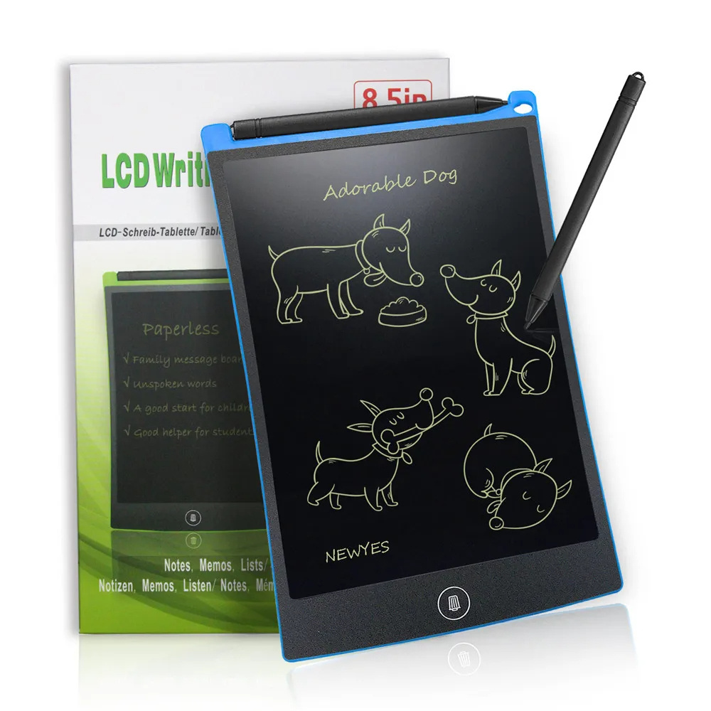 Electronic Drawing LCD Board 8.5 Inch For Painting Tools Electronic Writing Tablet Kid Educational Toy Handwriting Pad Pen