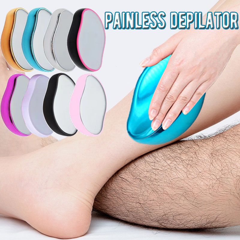 Women Crystal Painless Nano Epilator Erase Body Beauty Depilation Multicolour Physical Hair Removal Eraser Man Hair Remove Tool